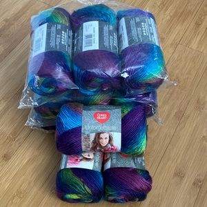 Red Heart Unforgettable yarn in Gossamer